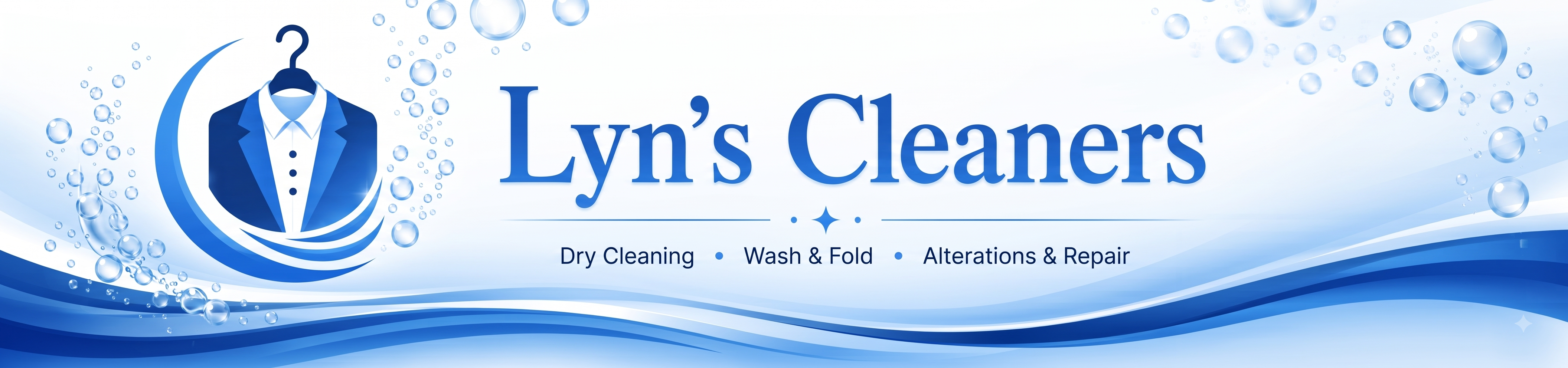 Lyn's Cleaners Header